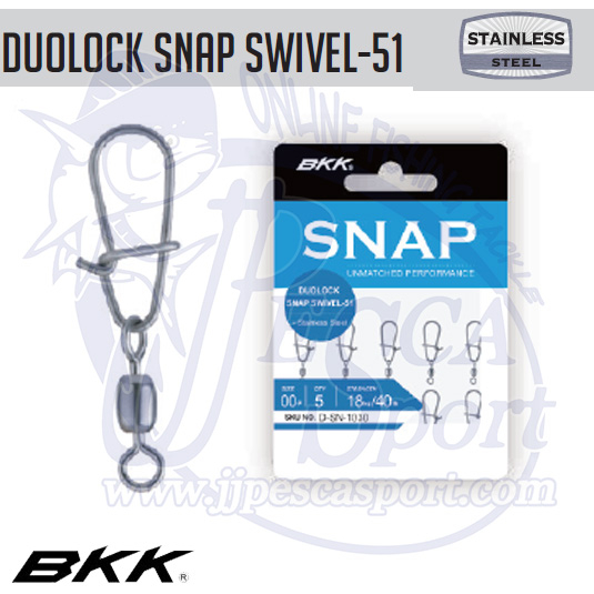 BKK DUOLOCK SNAP SWIVEL-51