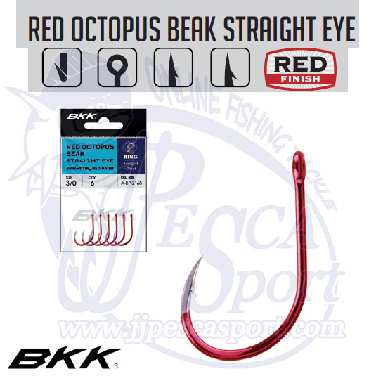 BKK RED OCTOPUS BEAK STRAIGHT EYE